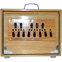 Los mejores  - SHRUTI BOX~BHAJAN~SWAR PETI~Madera de teca práctica C a C 13 NOTA CON BOLSA